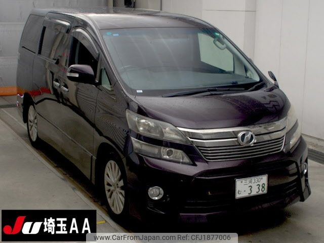 toyota vellfire 2011 CFJ1877006 image 1
