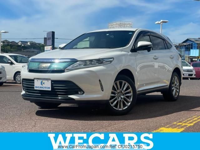 toyota harrier 2017 quick_quick_DBA-ZSU60W_ZSU60-0128568 image 1