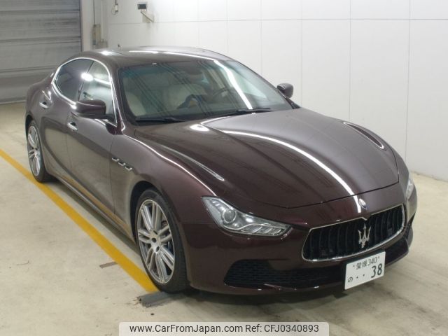 maserati ghibli 2016 -MASERATI 【愛媛 340ﾉ 38】--Maserati Ghibli MG30AA-ZAMRT57J001173056---MASERATI 【愛媛 340ﾉ 38】--Maserati Ghibli MG30AA-ZAMRT57J001173056- image 1