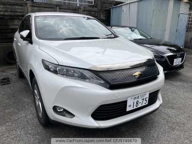 toyota harrier 2015 -TOYOTA--Harrier DBA-ZSU60W--ZSU60-0048600---TOYOTA--Harrier DBA-ZSU60W--ZSU60-0048600- image 1