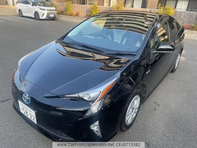 toyota prius 2018 -TOYOTA 【名古屋 307ﾓ5822】--Prius DAA-ZVW50--ZVW50-6152136---TOYOTA 【名古屋 307ﾓ5822】--Prius DAA-ZVW50--ZVW50-6152136- image 1