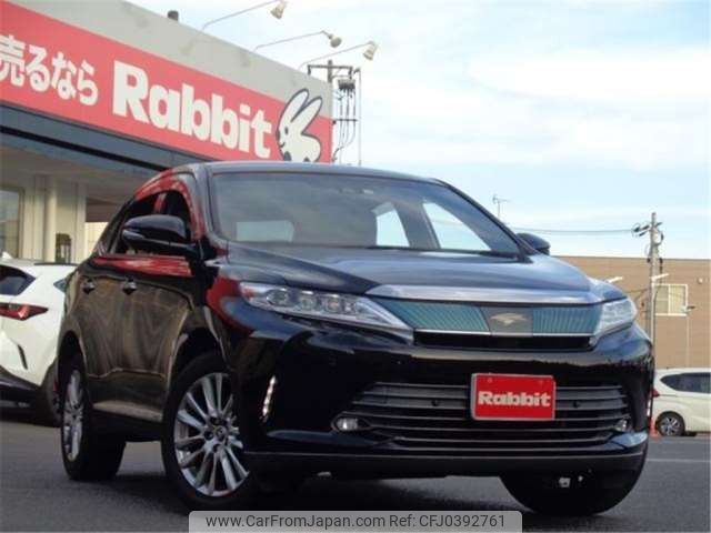 toyota harrier 2017 -TOYOTA 【岡山 336】--Harrier ZSU60W--ZSU60W-0138977---TOYOTA 【岡山 336】--Harrier ZSU60W--ZSU60W-0138977- image 1