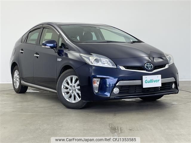 toyota prius-phv 2013 -TOYOTA--Prius PHV DLA-ZVW35--ZVW35-3048977---TOYOTA--Prius PHV DLA-ZVW35--ZVW35-3048977- image 1