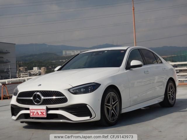 mercedes-benz c-class 2022 quick_quick_3CA-206004C_W1K2060042R062530 image 1