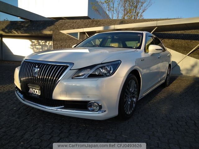 toyota crown-majesta 2014 -TOYOTA--Crown Majesta DAA-GWS214--GWS214-6006596---TOYOTA--Crown Majesta DAA-GWS214--GWS214-6006596- image 1