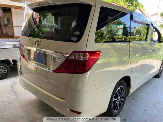 toyota alphard 2013 -TOYOTA--Alphard DBA-ANH20W--ANH20-8289976---TOYOTA--Alphard DBA-ANH20W--ANH20-8289976- image 2
