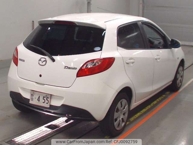 mazda demio 2013 -MAZDA--Demio DBA-DE3FS--DE3FS-555607---MAZDA--Demio DBA-DE3FS--DE3FS-555607- image 2