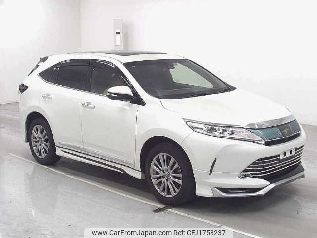 toyota harrier 2017 CFJ1758237 image 1