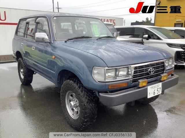 toyota land-cruiser 1996 -TOYOTA 【伊勢志摩 100ｻ657】--Land Cruiser HZJ81V-0005660---TOYOTA 【伊勢志摩 100ｻ657】--Land Cruiser HZJ81V-0005660- image 1