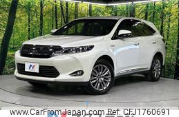 toyota harrier-hybrid 2014 CFJ1760691