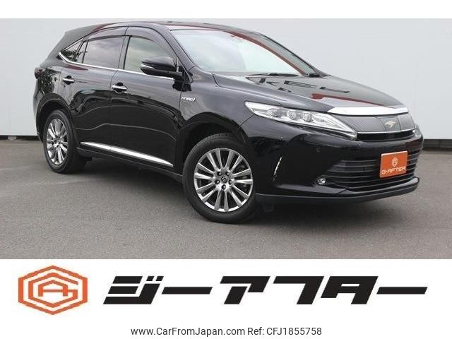 toyota harrier 2017 CFJ1855758 image 1