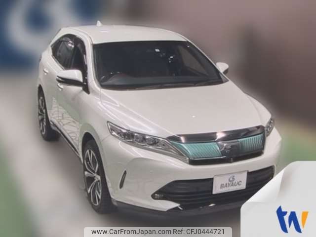 toyota harrier 2017 -TOYOTA--Harrier DBA-ZSU60W--ZSU60-0127458---TOYOTA--Harrier DBA-ZSU60W--ZSU60-0127458- image 1