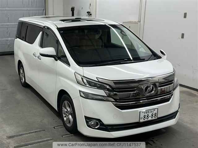 toyota vellfire 2017 -TOYOTA 【宇都宮 362ハ8888】--Vellfire AGH30W-0122657---TOYOTA 【宇都宮 362ハ8888】--Vellfire AGH30W-0122657- image 1