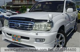 toyota land-cruiser-wagon 2001 -TOYOTA 【横浜 100】--Land Cruiser Wagon GF-UZJ100W--UZJ100W-0132830---TOYOTA 【横浜 100】--Land Cruiser Wagon GF-UZJ100W--UZJ100W-0132830-