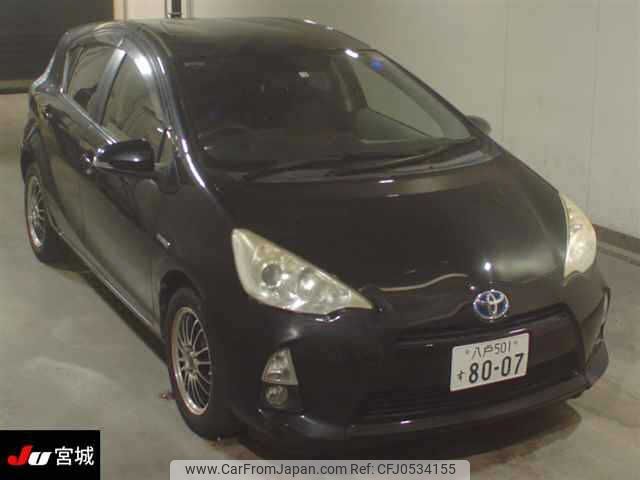 toyota aqua 2012 -TOYOTA 【八戸 501ｽ8007】--AQUA NHP10--2047742---TOYOTA 【八戸 501ｽ8007】--AQUA NHP10--2047742- image 1