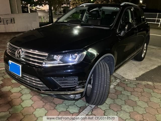 volkswagen touareg 2015 -VOLKSWAGEN--VW Touareg DBA-7PCGRS--WVGZZZ7PZFD011129---VOLKSWAGEN--VW Touareg DBA-7PCGRS--WVGZZZ7PZFD011129- image 1