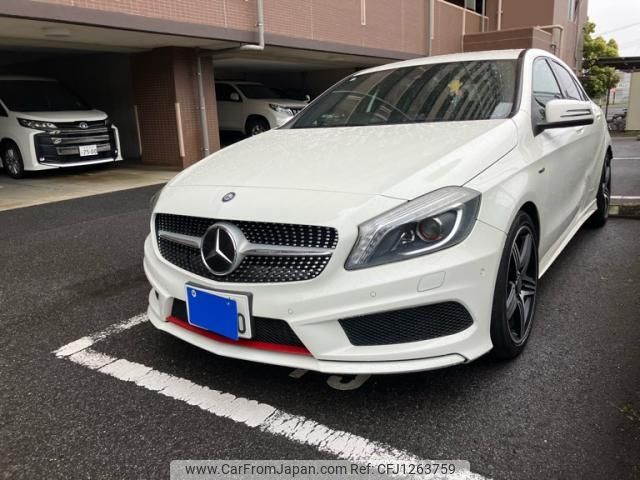 mercedes-benz a-class 2013 -MERCEDES-BENZ--Benz A Class DBA-176044--WDD1760442J074247---MERCEDES-BENZ--Benz A Class DBA-176044--WDD1760442J074247- image 1