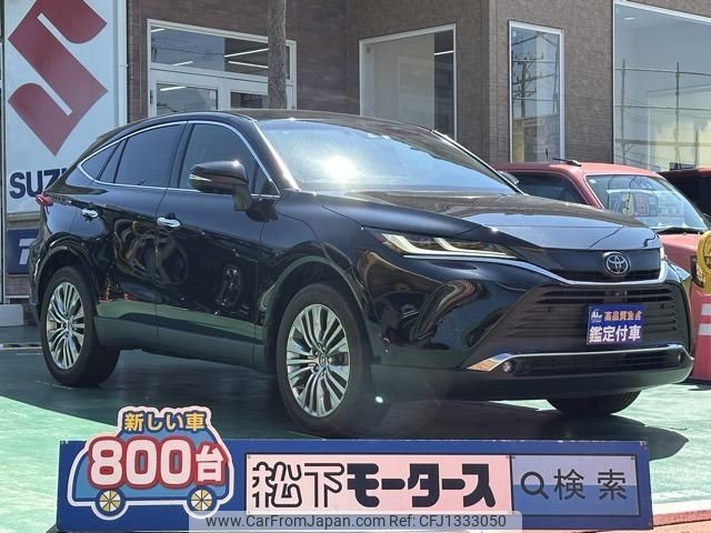 toyota harrier 2020 quick_quick_6BA-MXUA80_MXUA80-0001456 image 1