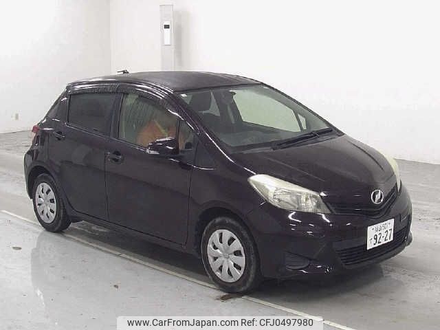 toyota vitz 2013 -TOYOTA 【福山 501ﾃ9227】--Vitz KSP130--2100206---TOYOTA 【福山 501ﾃ9227】--Vitz KSP130--2100206- image 1