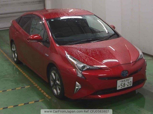 toyota prius 2016 -TOYOTA 【長岡 300ﾐ5820】--Prius ZVW55-8010240---TOYOTA 【長岡 300ﾐ5820】--Prius ZVW55-8010240- image 1