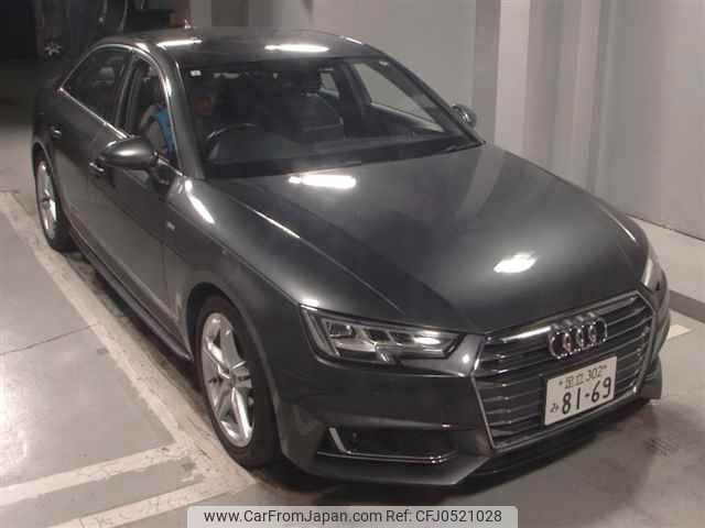 audi a4 2017 -AUDI 【足立 302ﾐ8169】--Audi A4 8WCYRF-HA019078---AUDI 【足立 302ﾐ8169】--Audi A4 8WCYRF-HA019078- image 1