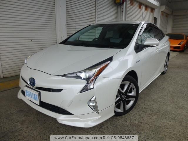 toyota prius 2016 -TOYOTA 【福島 330ﾁ3683】--Prius ZVW55--8002740---TOYOTA 【福島 330ﾁ3683】--Prius ZVW55--8002740- image 1