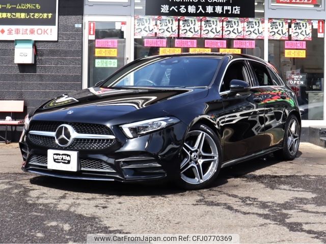 mercedes-benz a-class 2019 -MERCEDES-BENZ--Benz A Class 3DA-177012--WDD1770122J083685---MERCEDES-BENZ--Benz A Class 3DA-177012--WDD1770122J083685- image 1