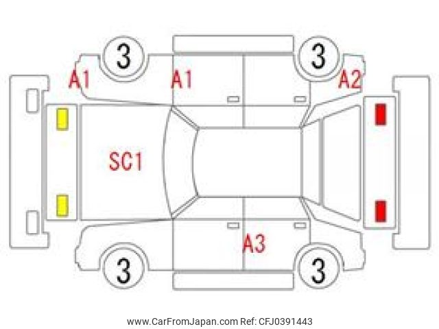 toyota alphard 2012 -TOYOTA--Alphard DBA-ANH20W--ANH20-8240568---TOYOTA--Alphard DBA-ANH20W--ANH20-8240568- image 2