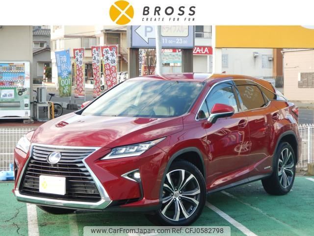 lexus rx 2017 -LEXUS 【新潟 332ﾒ5】--Lexus RX GYL25W--0011113---LEXUS 【新潟 332ﾒ5】--Lexus RX GYL25W--0011113- image 1