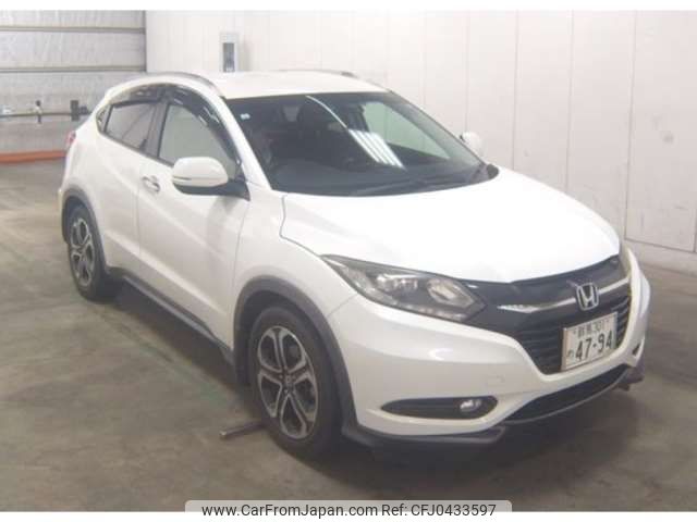 honda vezel 2015 -HONDA--VEZEL DBA-RU1--RU1-1022059---HONDA--VEZEL DBA-RU1--RU1-1022059- image 1