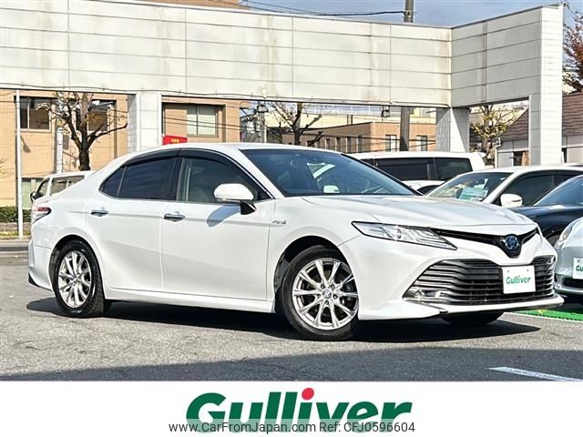 toyota camry 2018 -TOYOTA--Camry DAA-AXVH70--AXVH70-1028576---TOYOTA--Camry DAA-AXVH70--AXVH70-1028576- image 1