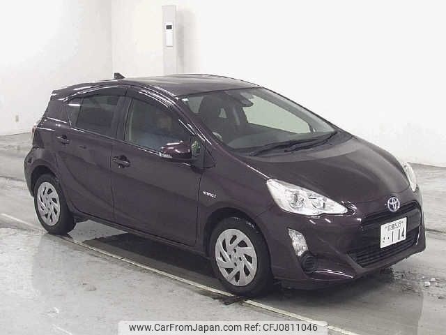 toyota aqua 2016 -TOYOTA 【広島 535ｻ114】--AQUA NHP10--6510753---TOYOTA 【広島 535ｻ114】--AQUA NHP10--6510753- image 1