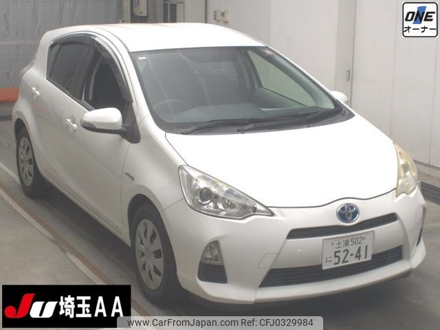 toyota aqua 2012 -TOYOTA 【土浦 502ﾆ5241】--AQUA NHP10-2142726---TOYOTA 【土浦 502ﾆ5241】--AQUA NHP10-2142726- image 1