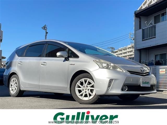 toyota prius-α 2013 -TOYOTA--Prius α DAA-ZVW40W--ZVW40-3067035---TOYOTA--Prius α DAA-ZVW40W--ZVW40-3067035- image 1