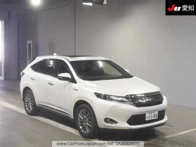 toyota harrier 2014 -TOYOTA--Harrier AVU65W-0003344---TOYOTA--Harrier AVU65W-0003344- image 1