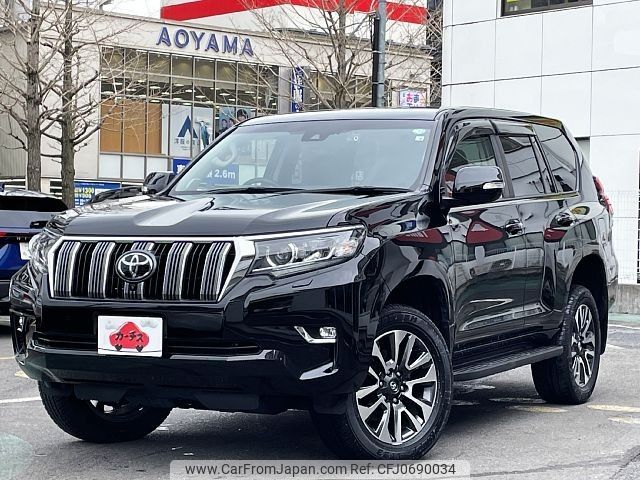 toyota land-cruiser-prado 2022 -TOYOTA--Land Cruiser Prado 3BA-TRJ150W--TRJ150-0150548---TOYOTA--Land Cruiser Prado 3BA-TRJ150W--TRJ150-0150548- image 1