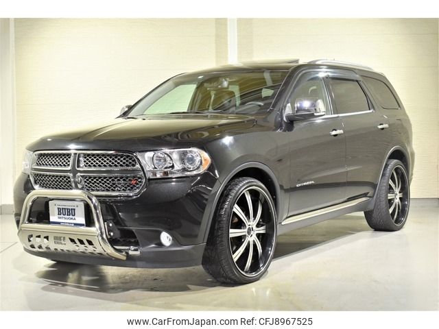 dodge durango 2013 -CHRYSLER--Dodge Durango ﾌﾒｲ--1C4RDJEG6CC322734---CHRYSLER--Dodge Durango ﾌﾒｲ--1C4RDJEG6CC322734- image 1