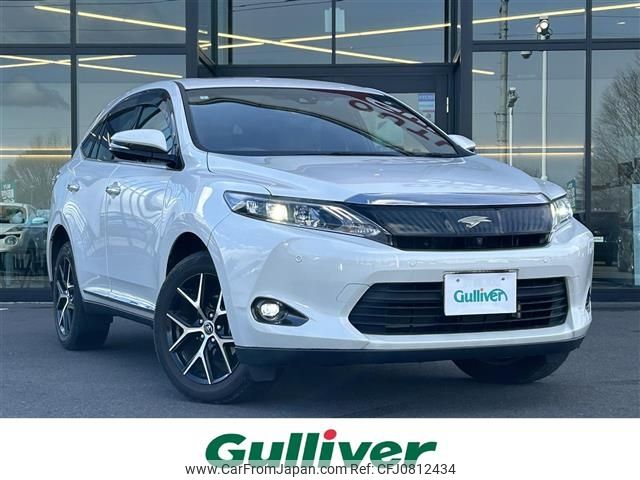 toyota harrier 2017 -TOYOTA--Harrier DBA-ZSU60W--ZSU60-0103121---TOYOTA--Harrier DBA-ZSU60W--ZSU60-0103121- image 1