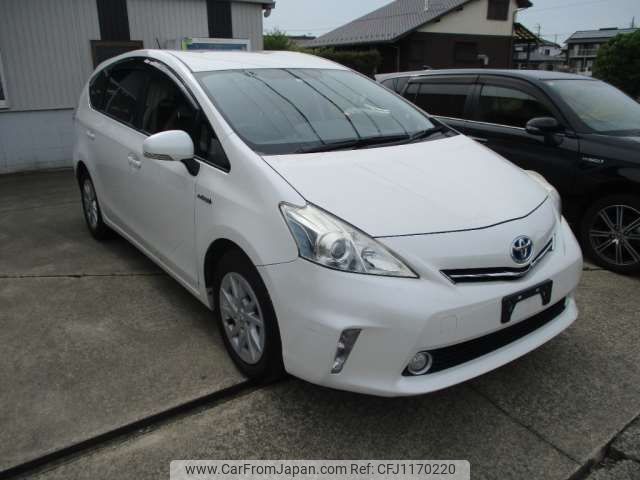 toyota prius-α 2012 -TOYOTA--Prius α DAA-ZVW41W--ZVW41-3107523---TOYOTA--Prius α DAA-ZVW41W--ZVW41-3107523- image 1