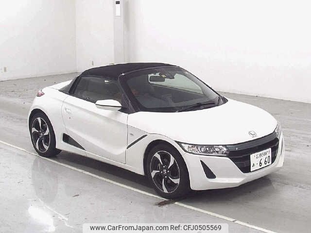 honda s660 2016 -HONDA 【広島 586ｱ660】--S660 JW5--1010979---HONDA 【広島 586ｱ660】--S660 JW5--1010979- image 1