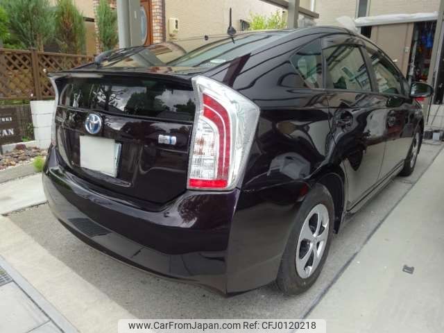 toyota prius 2012 -TOYOTA 【滋賀 333ﾔ1226】--Prius DAA-ZVW30--ZVW30-5470285---TOYOTA 【滋賀 333ﾔ1226】--Prius DAA-ZVW30--ZVW30-5470285- image 2