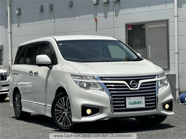 nissan elgrand 2014 -NISSAN--Elgrand DBA-TE52--TE52-074142---NISSAN--Elgrand DBA-TE52--TE52-074142- image 1