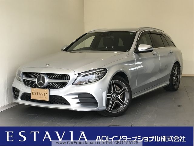 mercedes-benz c-class-station-wagon 2019 -MERCEDES-BENZ--Benz C Class Wagon 3DA-205214--WDD2052142F930009---MERCEDES-BENZ--Benz C Class Wagon 3DA-205214--WDD2052142F930009- image 1