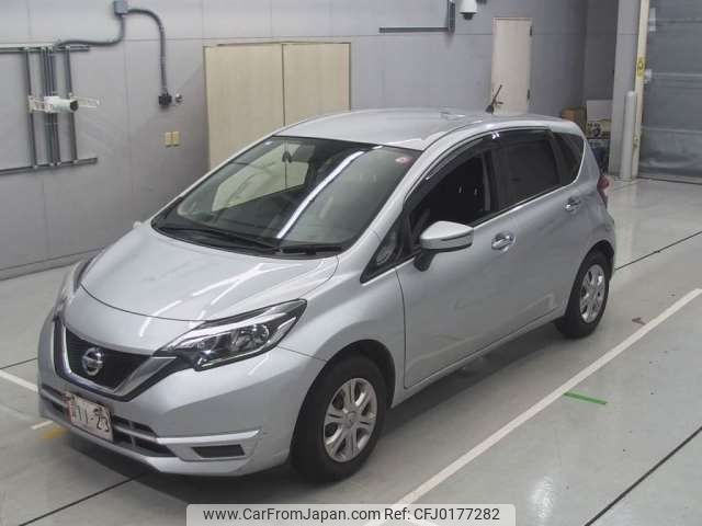 nissan note 2018 -NISSAN--Note DBA-E12--E12-587850---NISSAN--Note DBA-E12--E12-587850- image 1