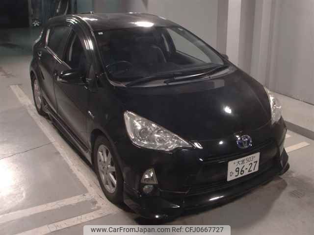 toyota aqua 2013 -TOYOTA 【大宮 503ﾋ9627】--AQUA NHP10-2265656---TOYOTA 【大宮 503ﾋ9627】--AQUA NHP10-2265656- image 1