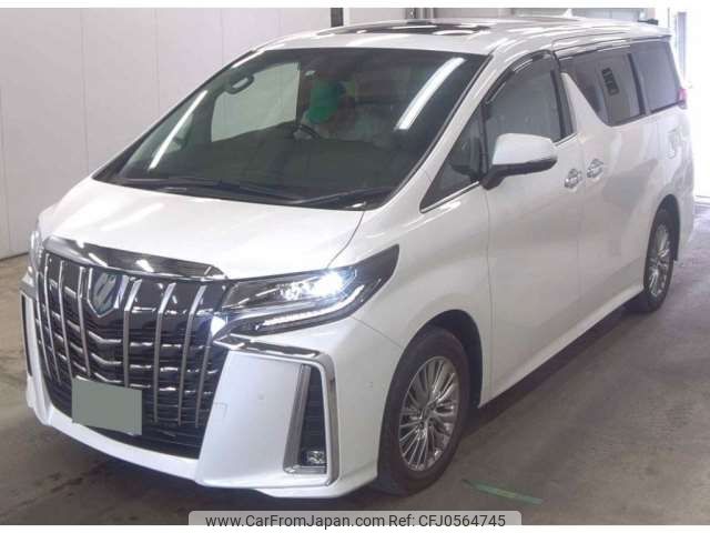 toyota alphard 2022 -TOYOTA 【神戸 381ﾎ 818】--Alphard 6AA-AYH30W--AYH30-0147265---TOYOTA 【神戸 381ﾎ 818】--Alphard 6AA-AYH30W--AYH30-0147265- image 1