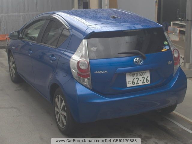 toyota aqua 2012 -TOYOTA 【伊豆 500ﾀ6226】--AQUA NHP10-6058911---TOYOTA 【伊豆 500ﾀ6226】--AQUA NHP10-6058911- image 2