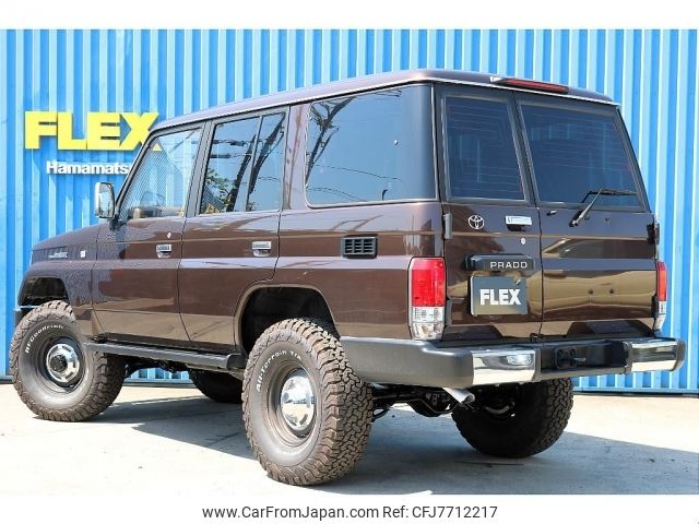1995 Toyota Land Cruiser Prado KD-KZJ78W 4WD - Car Price $25,289