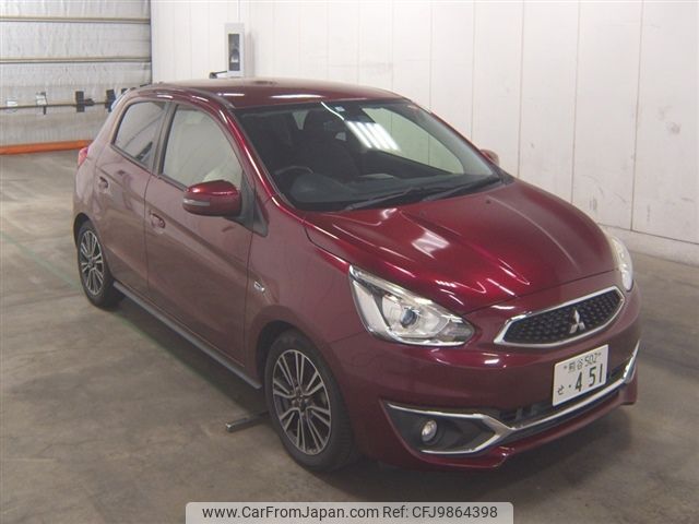 mitsubishi mirage 2017 -MITSUBISHI 【熊谷 502ｾ451】--Mirage A03A-0042628---MITSUBISHI 【熊谷 502ｾ451】--Mirage A03A-0042628- image 1