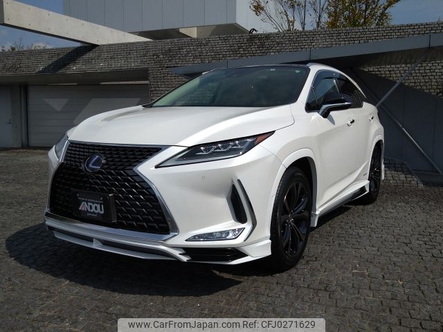 lexus rx 2022 -LEXUS--Lexus RX 6AA-GYL25W--GYL25-0027172---LEXUS--Lexus RX 6AA-GYL25W--GYL25-0027172- image 1